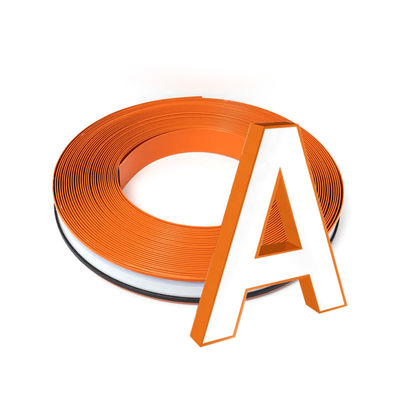 ১১০ মিমি চ্যানেল লেটার ট্রিম ৩ডি লেটার চ্যানেলুম অ্যালুমিনিয়াম স্ট্রিপ