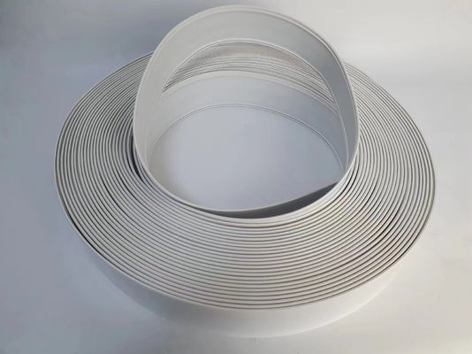 অ্যালুমিনিয়াম কঠোরতা 70MM 76MM 93MM সঙ্গে সাদা রঙের চ্যানেল লেটার ট্রিম ক্যাপ