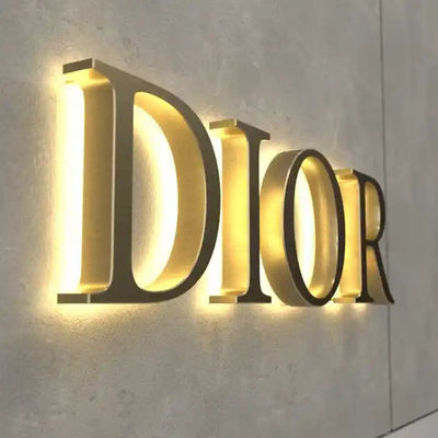 এনার্জি সেভিং LED চ্যানেল লেটার সাইন 12VDC আউটডোর LED লেটার আলোকসজ্জা