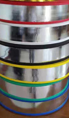 প্রস্থ 30mm-110mm চ্যানেল লেটার ট্রিম ক্যাপ অ্যালোয় চ্যানেলুম উপাদান