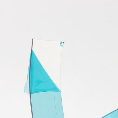 ৯০০ মিমি অ্যালুমিনিয়াম চ্যানেল লেটার কয়েল ব্লু ট্রিম ক্যাপ সিগনেজ কাস্টমাইজড