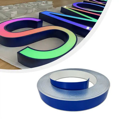 চ্যানেল লেটার জন্য কাস্টমাইজড ফ্ল্যাট অ্যালুমিনিয়াম কয়েল অ্যালুমিনিয়াম চ্যানেল লেটার কয়েল