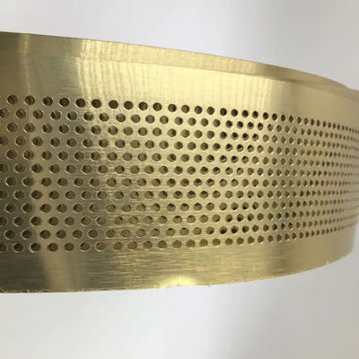 ফোল্ডেড এজ ওয়ার্ড সাইন ব্রাশযুক্ত অ্যালুমিনিয়াম কয়েল স্ট্রিপ সহ গোল্ডেন অ্যালুমিনিয়াম টেপ কয়েল