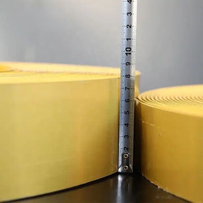 অ্যালুমিনিয়াম শক্ততা অ্যালুমিনিয়াম খাদ কয়েল সঙ্গে ব্রাশ গোল্ড অ্যালুমিনিয়াম ট্রিম ক্যাপ