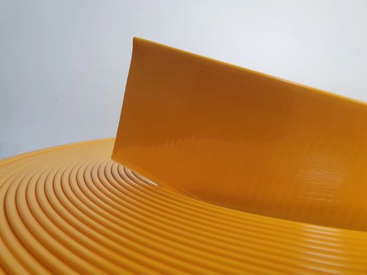 ক্যানেল লেটার অ্যালুমিনিয়াম ট্রিম ক্যাপ সঙ্গে 70MM প্রস্থ হলুদ অ্যালুমিনিয়াম চ্যানেল লেটার