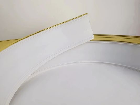 চ্যানেল লেটার আলোকসজ্জা ট্রিম ক্যাপ স্ট্রিপ সঙ্গে 68MM 70MM 76MM 93MM প্রস্থ চ্যানেল লেটার ট্রিম ক্যাপ