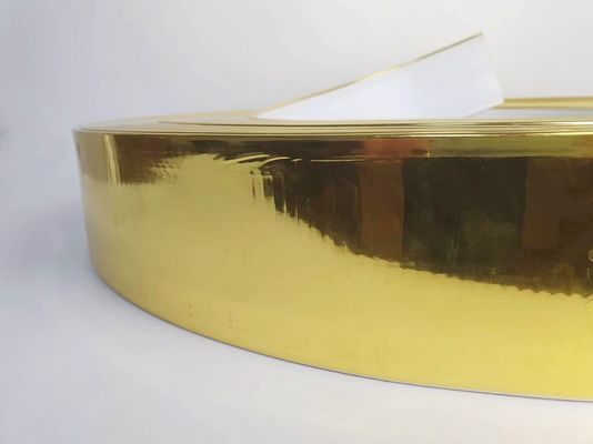 চ্যানেল লেটার আলোকসজ্জা ট্রিম ক্যাপ স্ট্রিপ সঙ্গে 68MM 70MM 76MM 93MM প্রস্থ চ্যানেল লেটার ট্রিম ক্যাপ