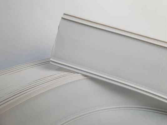 হ্যান্ড বন্ডিং প্লাস্টিক অ্যালুমিনিয়াম ট্রিম ক্যাপ কয়েল হোয়াইট 68MM 70MM 76MM 93MM