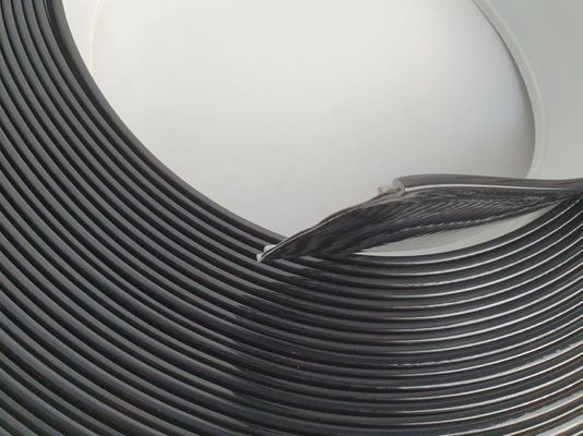 68MM 70MM 76MM 93MM অ্যালুমিনিয়াম খাদ কয়েল ট্রিম ক্যাপ ইন ব্ল্যাক চ্যানেল লেটার ট্রিম ক্যাপ