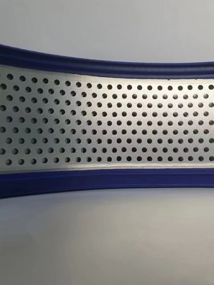 অ্যালুমিনিয়াম স্ট্রিপ ট্রিম ক্যাপ হাত বাঁক জন্য 50M দৈর্ঘ্য কাস্টমাইজযোগ্য প্রস্থ রাবার ট্রিম ক্যাপ